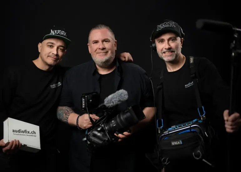 Fotoshooting für Audiofix.ch
