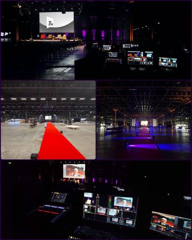 Townhall Hybrid-Livestream für die MCH Group AG